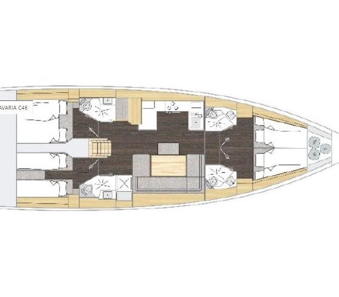 Smaragda | Bavaria C46 photo 5