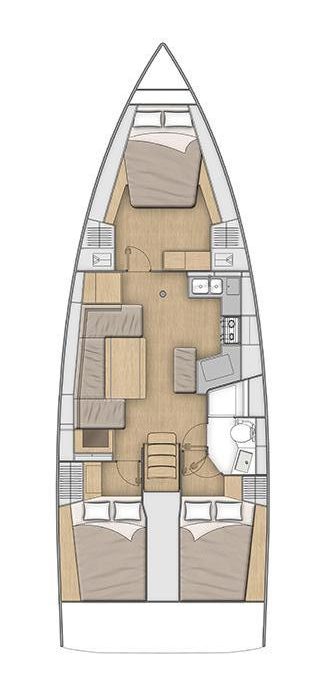 Champagne | Oceanis 40.1 photo 3