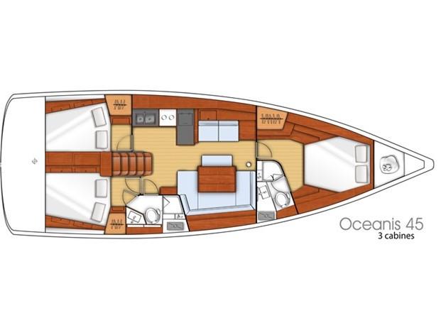 Storm Dancer 1 | Oceanis 45 photo 16