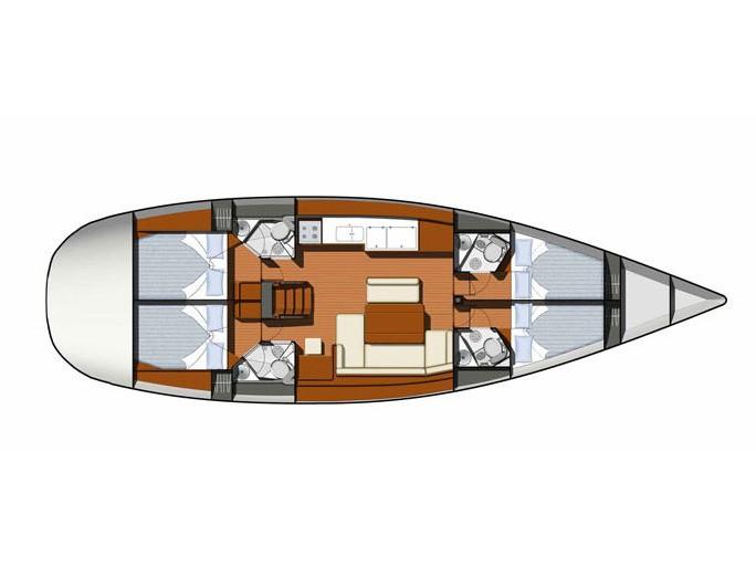 Ana B | Sun Odyssey 49i photo 9