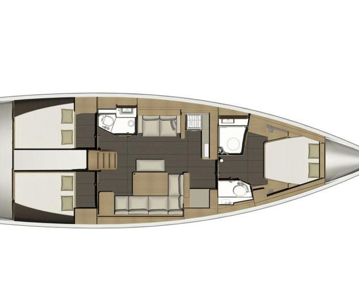 MALIN (owner version, new sails 2024., air condition, generator) | Dufour 460 Grand Large photo 6