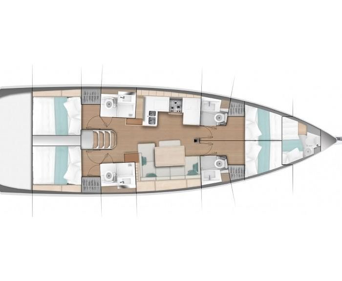 Caruso | Sun Odyssey 490 photo 6