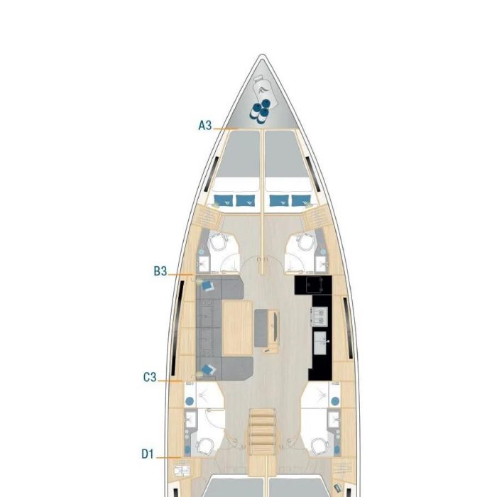 Okeanida | Hanse 460 photo 2