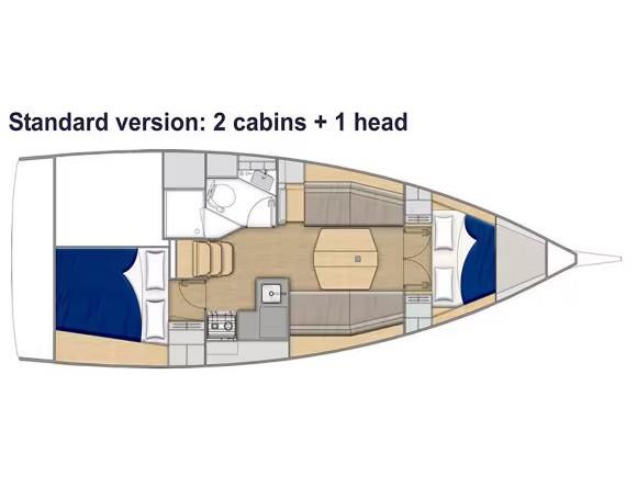 Sunsail 34- 2/1 Classic photo 5