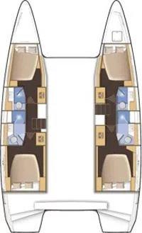 Parceval | Lagoon 42 - 4 + 1 cab. photo 3