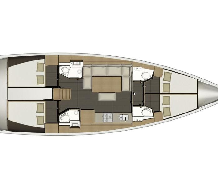 LISABET (new sails 2024., air condition) | Dufour 460 Grand Large photo 3