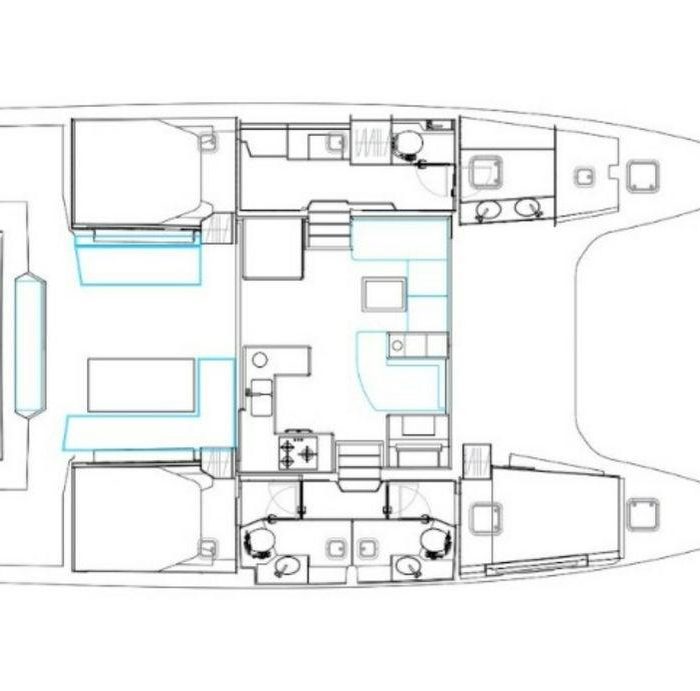 Sea Spirit III | Nautitech 46 Fly photo 42