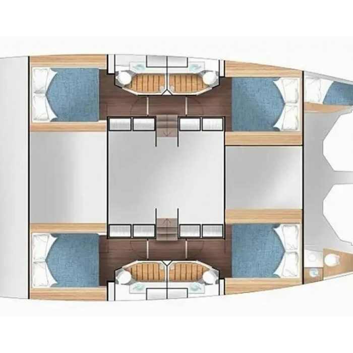 KAJSA KAVAT new 2024 (air condition, generator, water maker, flybridge) | Cervetti 44 photo 8