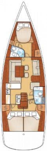 Calypso | Oceanis 50 - 3 cab. photo 21