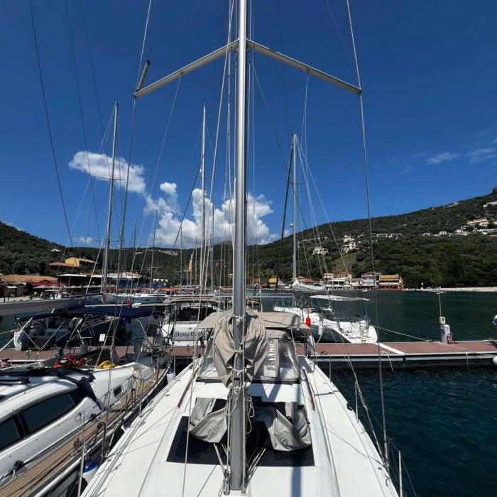 Maestro ( The boat is located in the Port of Sivota, Lefkada ) | Dufour 390 Grand Large photo 7