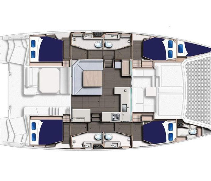 Moorings 4500 Club | Leopard 45 photo 8