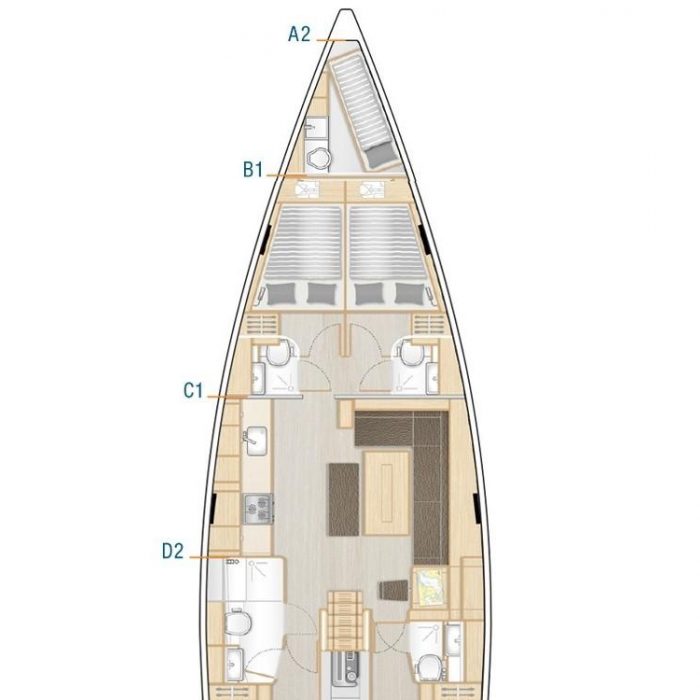 Andromeda | Hanse 508 photo 21