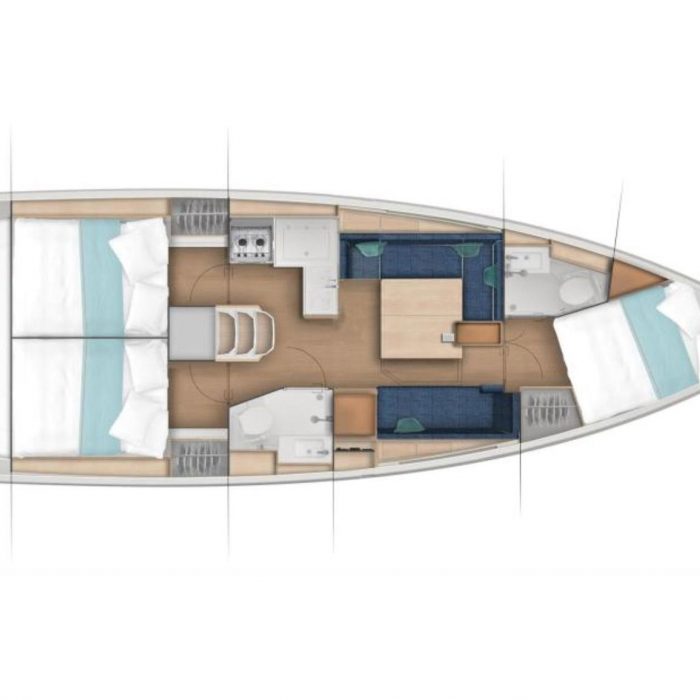 Giulietta e Romeo - Comfort line | Sun Odyssey 380 photo 2
