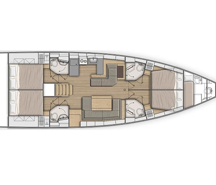 Nireas | Oceanis 51.1 photo 4