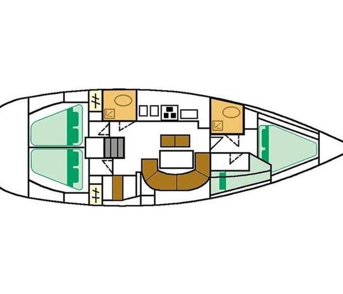 Artemis | Oceanis 411 photo 10