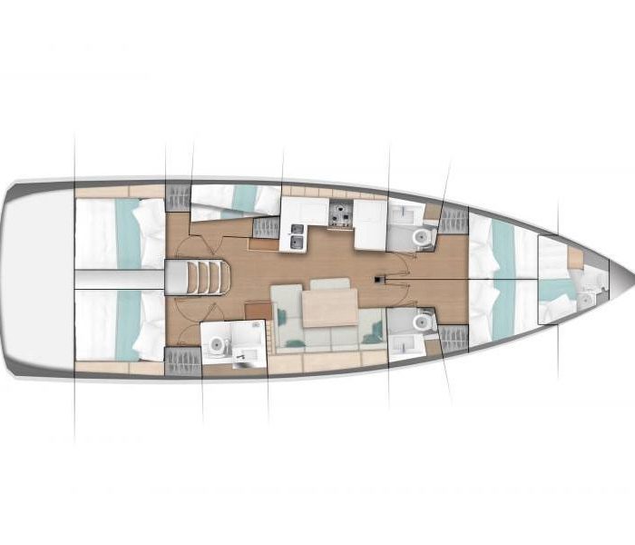 Thaleia | Sun Odyssey 490 photo 4