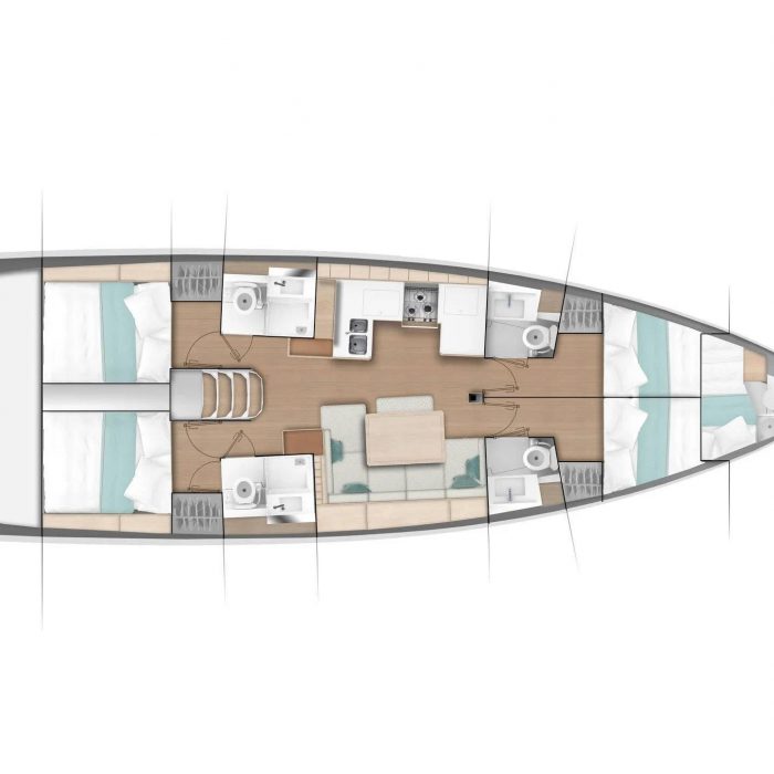 Melusina | Sun Odyssey 490 photo 8