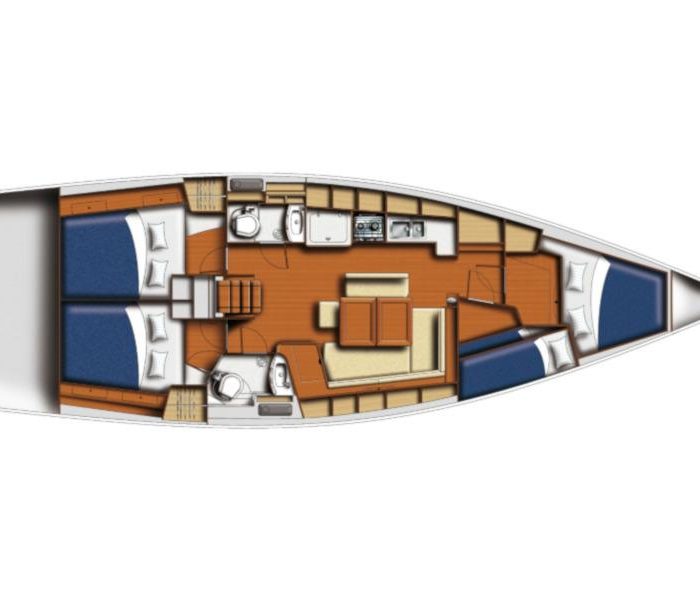 Seacret | Oceanis 43 photo 4