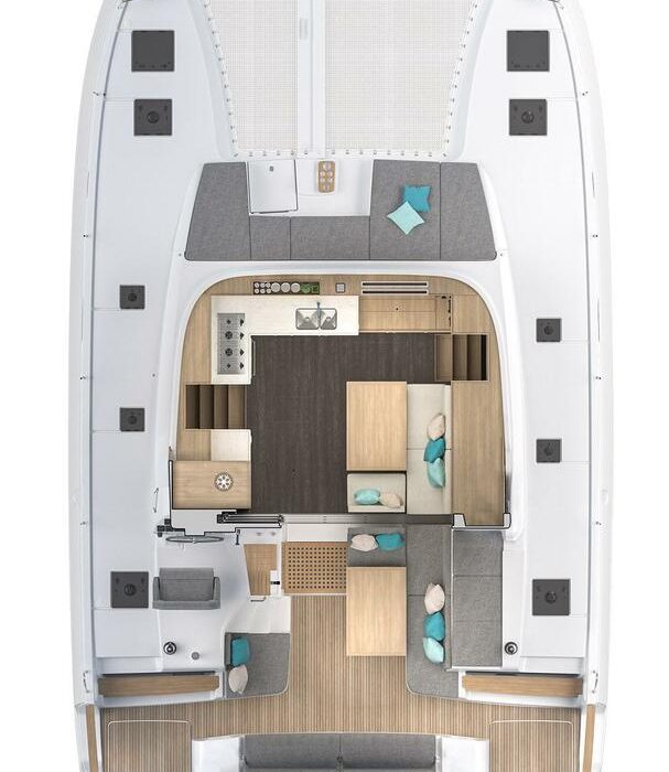 Calipso | Lagoon 43 - 3 cab. photo 7