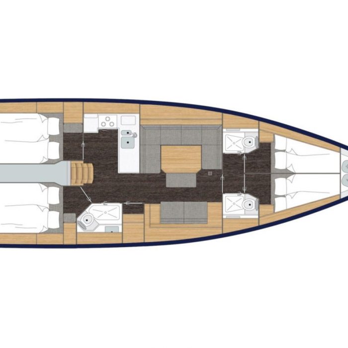 Bluna | Bavaria C45 photo 2