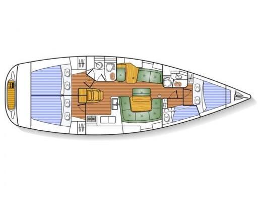 Frine | Sun Odyssey 43 photo 6