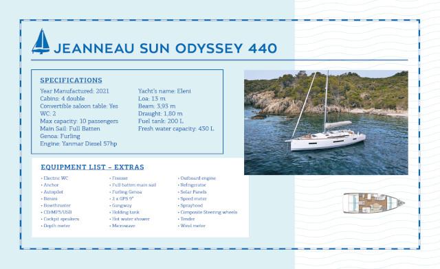 Eleni | Sun Odyssey 440 photo 18