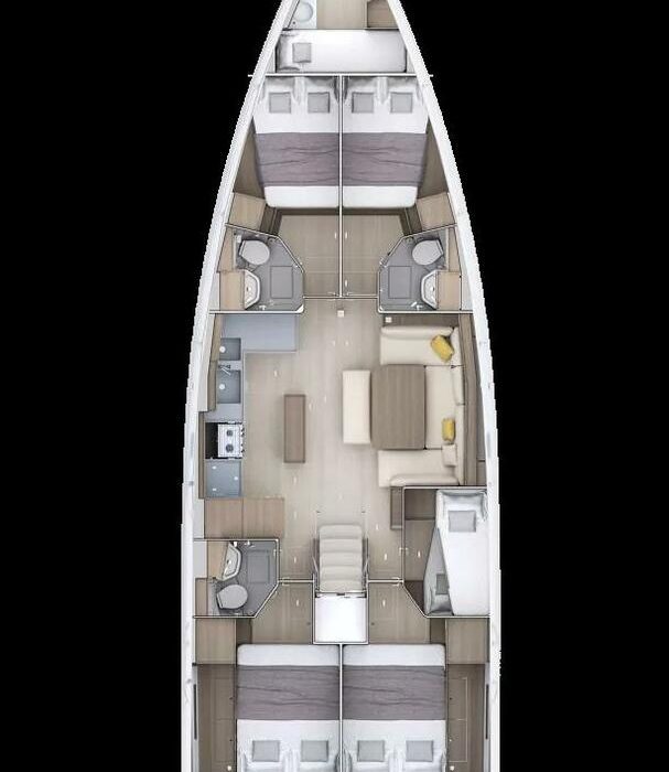 Amorgos | Oceanis 52 - 5+1 cab. photo 2