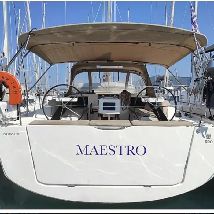 Maestro ( The boat is located in the Port of Sivota, Lefkada ) | Dufour 390 Grand Large photo 10