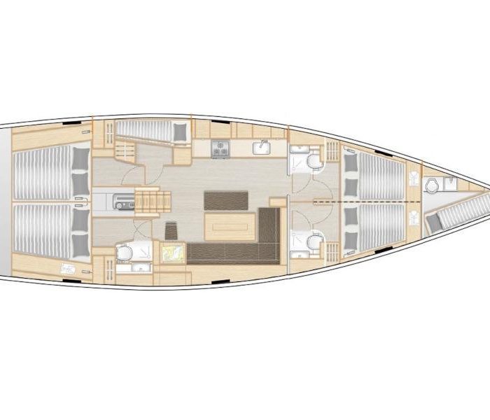 Aktea | Hanse 508 photo 5