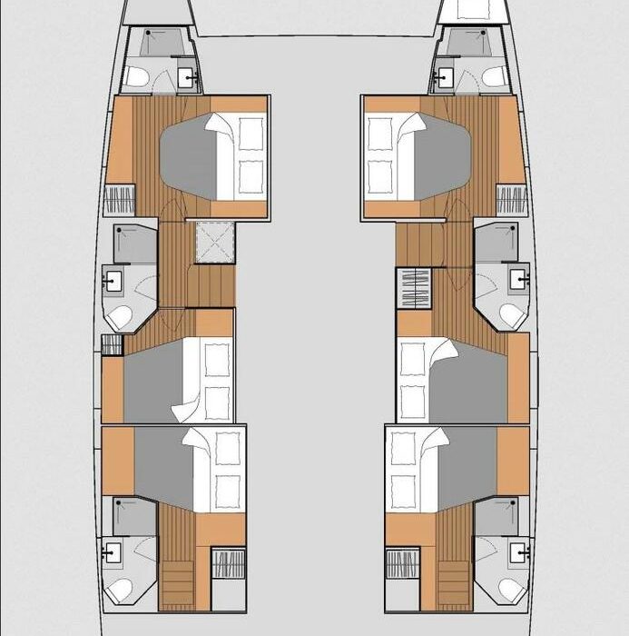 The Wave | Fountaine Pajot Aura 51 - 6 + 1 cab photo 22