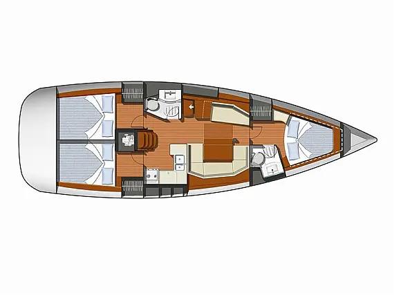 Mila | Sun Odyssey 42 i photo 16