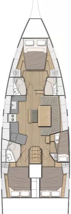 Zeppelin | Oceanis 46.1 photo 16