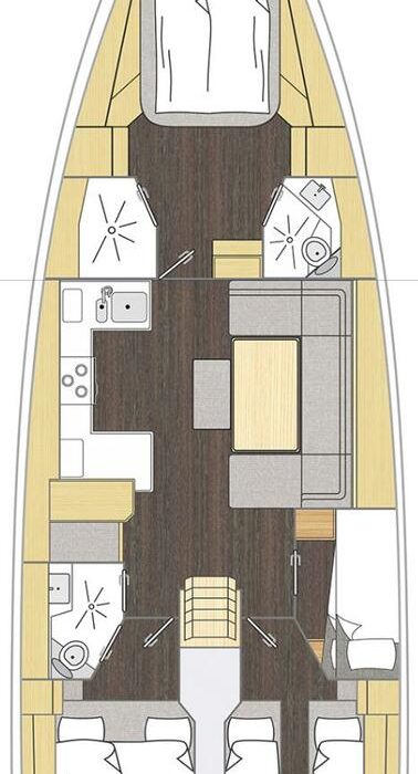 Spirit of Argo | Bavaria C46 - 4 cab. photo 12