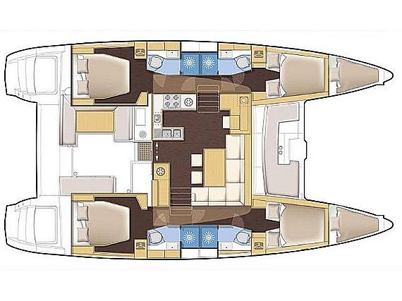 AZRAQ (refit 2023) | Lagoon 450 Fly photo 19