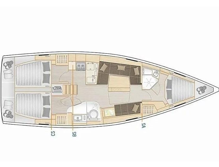 Pasithea | Hanse 418 photo 2