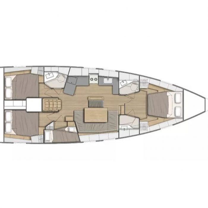 Fedra - Comfort line | Oceanis 46.1 photo 2