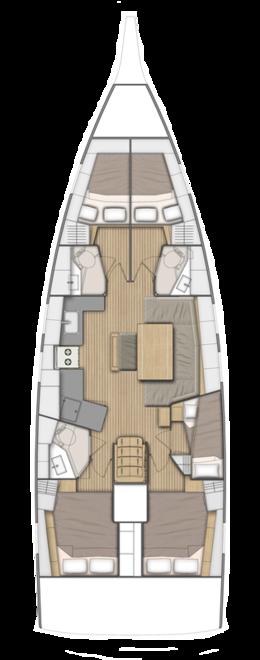 Dancing Queen | Oceanis 46.1 photo 16