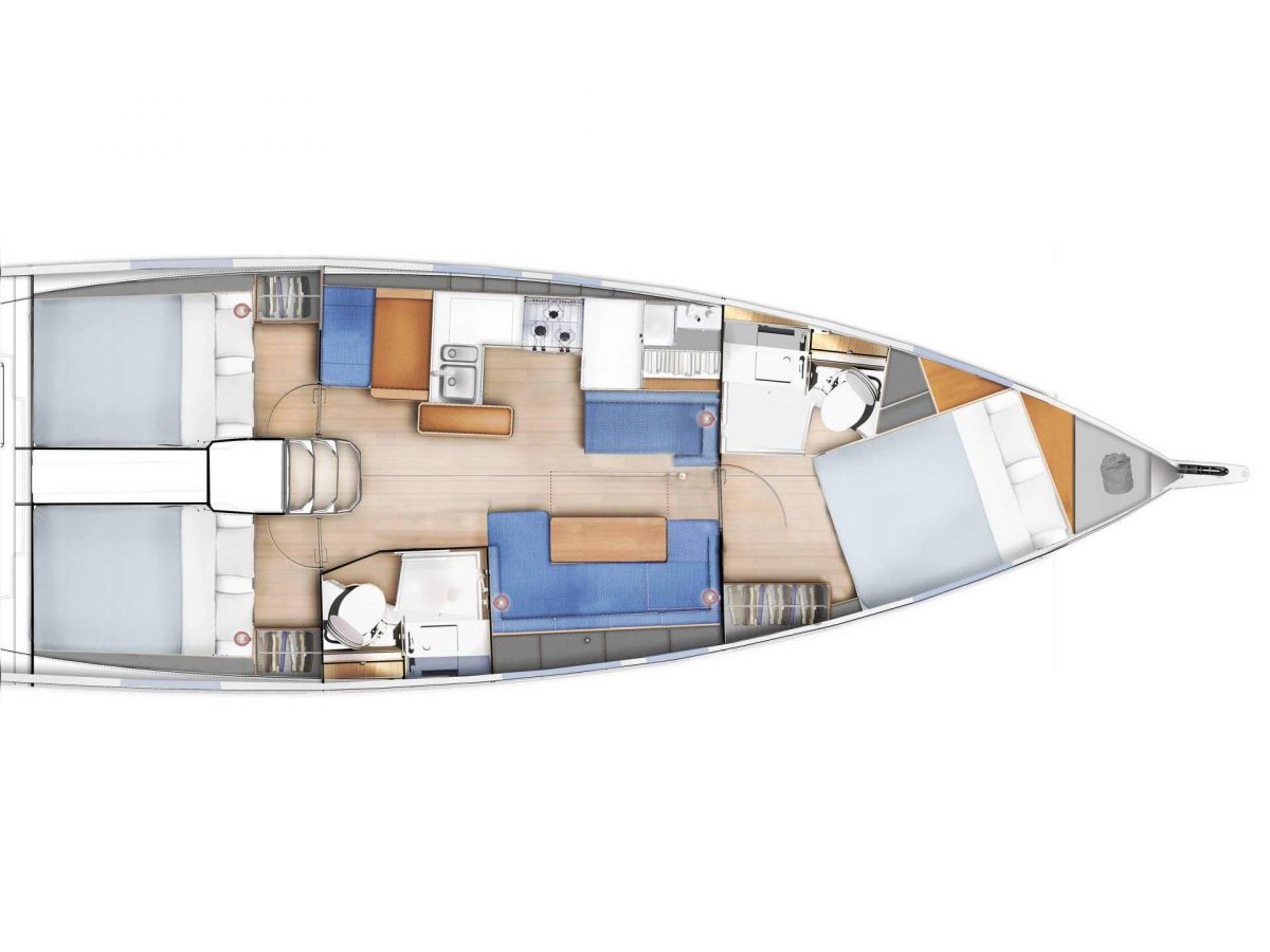 Sunsail 410 Classic | Sun Odyssey 410