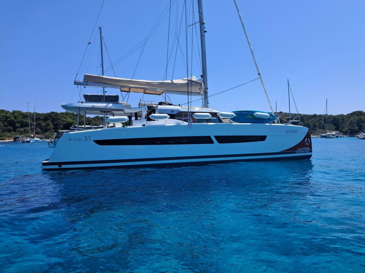 Sunrise | Fountaine Pajot Aura 51 - 5 + 1 cab.